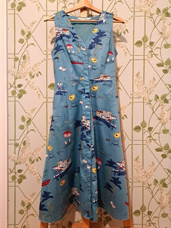 Boden Dresses & Skirts - Boden Summer Seashore Print Dress